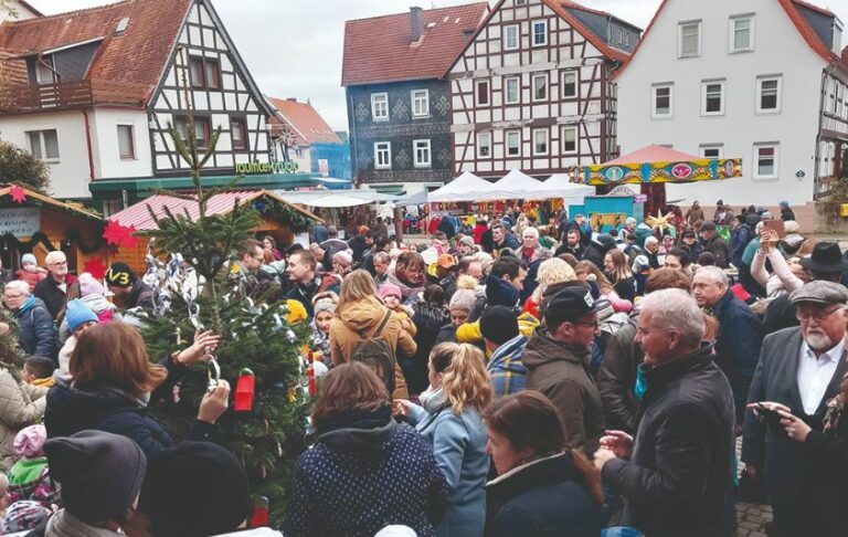 Der 1. Advent Bedeutet Weihnachtsmarktzeit In Wächtersbach