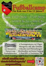 mkk echo main kinzig kreis zeitungfussballcamp flyer mit fussballabzeichen qr 2868f986c3f769da425a06e80f565d5f