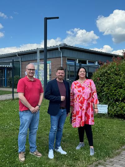 Schulgespräch: Landtagsabgeordneter Appel besuchtAnton-Calaminus-Schule in Gründau-Rothenbergen