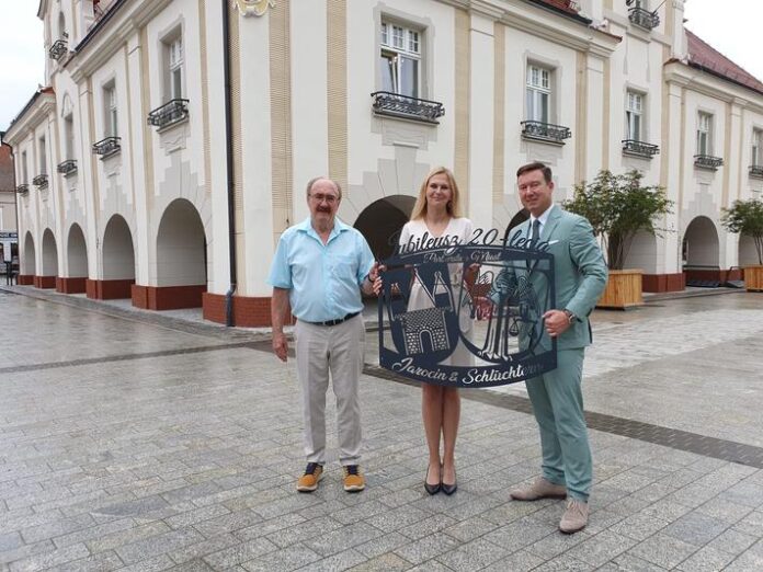 Jubiläum offiziell begangen: 20 Jahre Städtepartnerschaft: Stadtspitze in Jarocin / Wichtigkeit der Verbindung betont