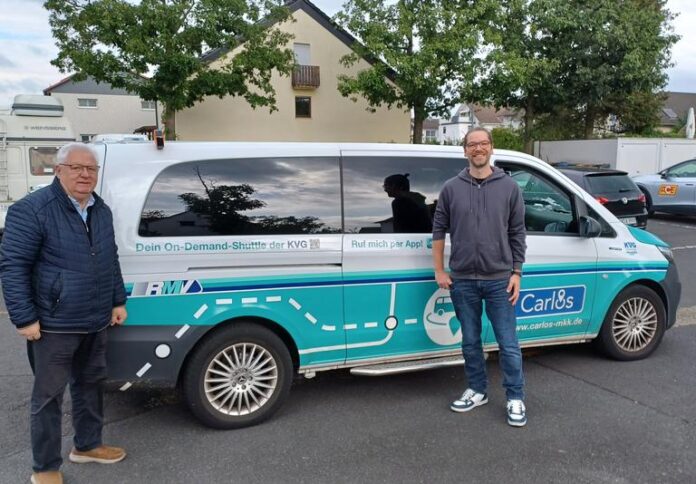 On-Demand „Carlos“ in Rodenbach überzeugt Europäische Mobilitätswoche vom 16. bis 22. September „ÖPNV auf Abruf“ - On-Demand im großen ACE-Test im Main-Kinzig-Kreis