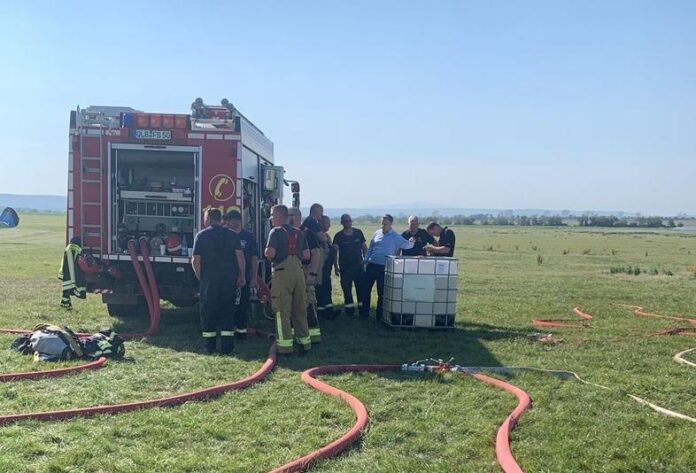 Feuerwehr Schöneck im bundeslandübergreifenden Brandeinsatz