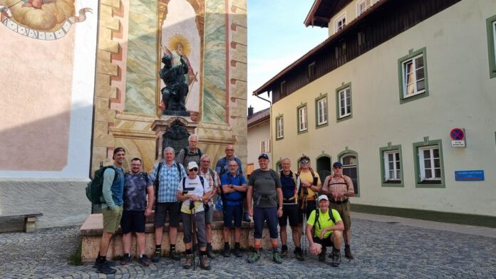 Wandertour 2024 der TGS-Alpenböcke nach Mittenwald