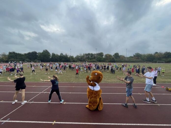 Sportlicher Wettkampf und Spielefest an der Kopernikusschule Freigericht