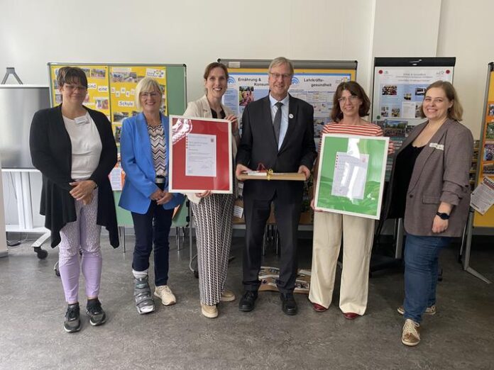 Kopernikusschule bietet gesunde und positive Schulatmosphäre: Europaschule erneut als „Schule und Gesundheit“ zertifiziert