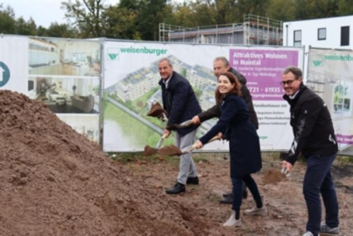 Quartiersmitte des Neubaugebiets Eichenheege nimmt Gestalt an