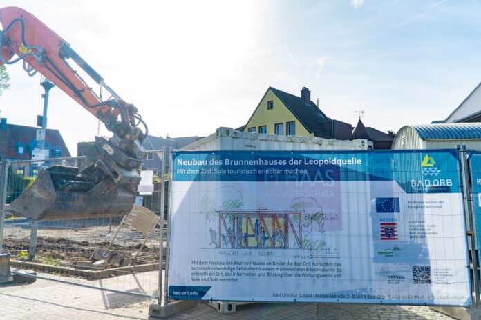 Baustart für das multimediale Brunnenhaus in Bad Orb – Ein Jahrhundertprojekt nimmt Gestalt an!