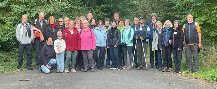 Wandern bei herrlichem Sonnenschein