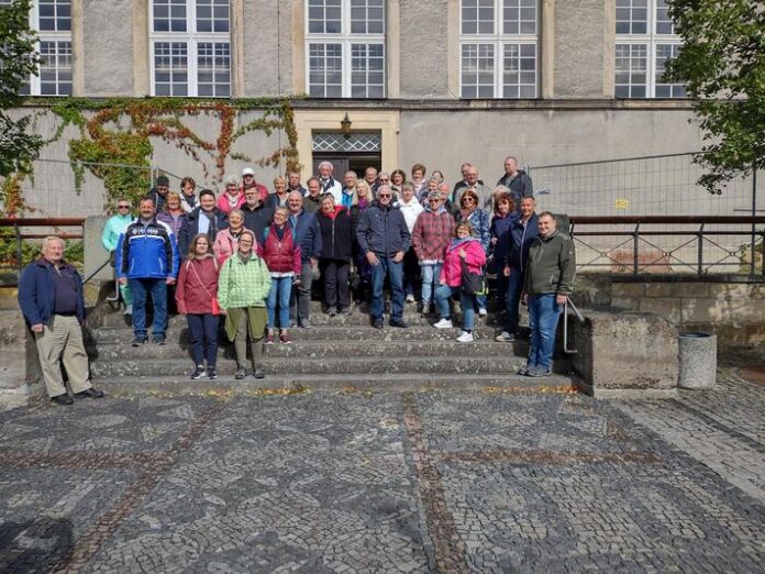 Besuch in Gehren: Klöße, Kirche und viele Grüße