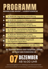 besinnlicher advent – programm 07. dezember a9d718da408ed14de40112341a47a05d