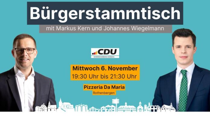 Bürgerstammtisch der CDU Gründau