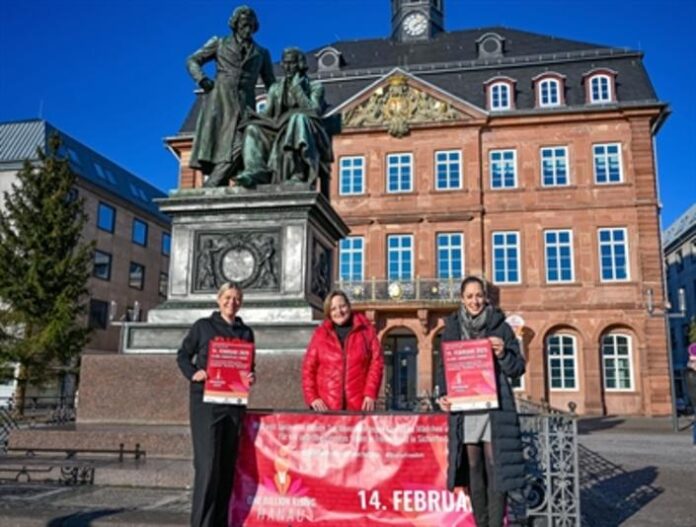 One Billion Rising 2025 - weltweiter Aktionstag gegen Gewalt an Frauen - für Empathie und Miteinander