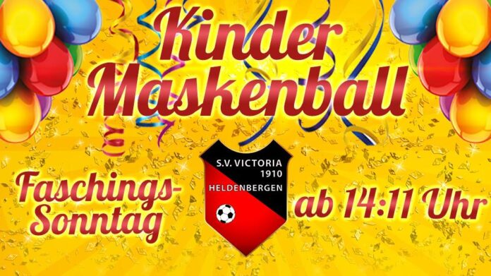 Victoria Heldenbergen lädt ein zum närrischen Kinderfasching