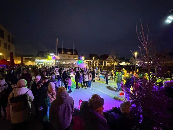 Großer Besucherandrang bei der Ice-Disco