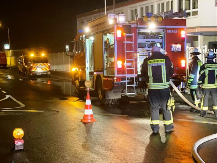 Brand in Industriebetrieb am Montag in Salmünster