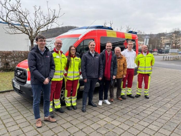 Michael Neuner besucht DRK in Gelnhausen