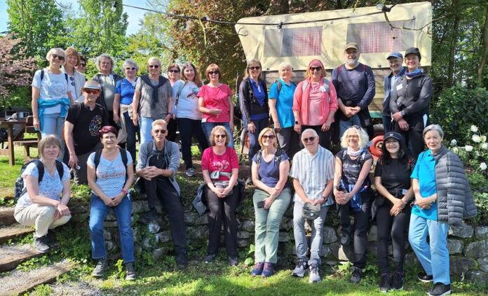 Wandervögel des SKV Büdesheim erkunden den Umkreis