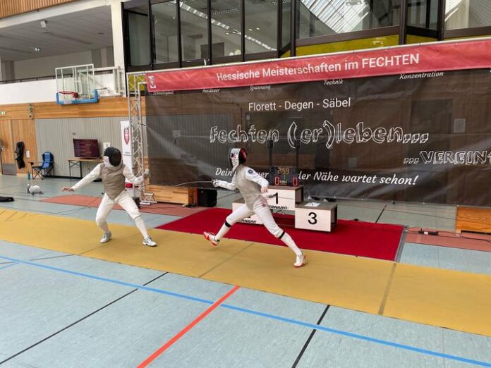 Mannschaften der TGD-Florettfechter Damen und Herren als Hessenmeister qualifiziert für deutsche Meisterschaften