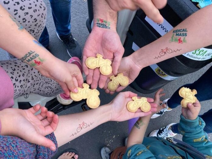 Kinder-Fahrraddemo am 17.05.2025
