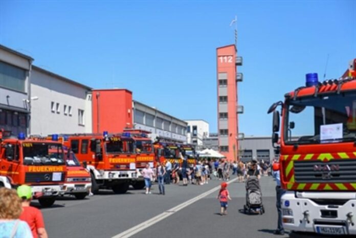 Tag der offenen Tür bei der Feuerwehr Hanau am 1. Juni
