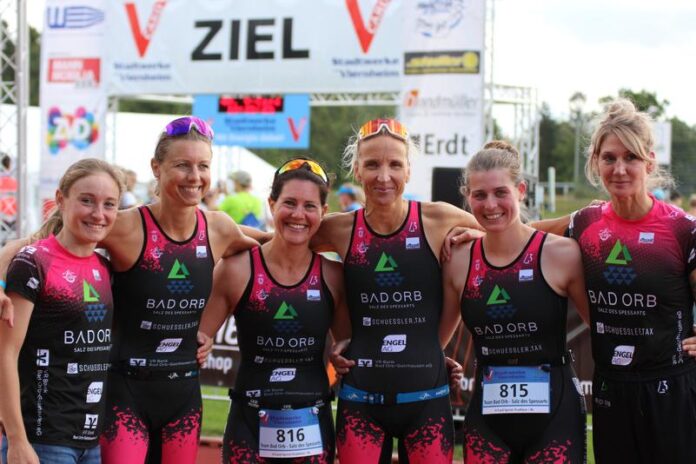 Team Bad Orb vor dem Saisonauftakt in der Triathlon-Bundesliga und Regionalliga