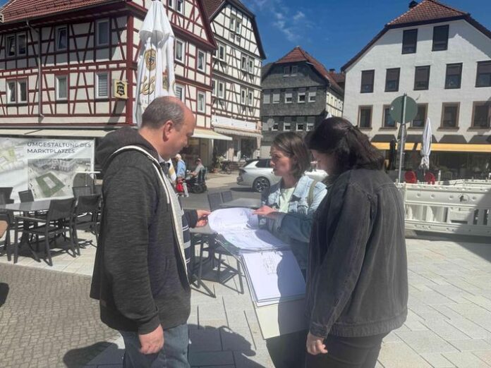 Marktplatz-Baustelle Bad Orb: Beginn der nächsten Bauphase – Vollsperrung ab 2. Juni 2025
