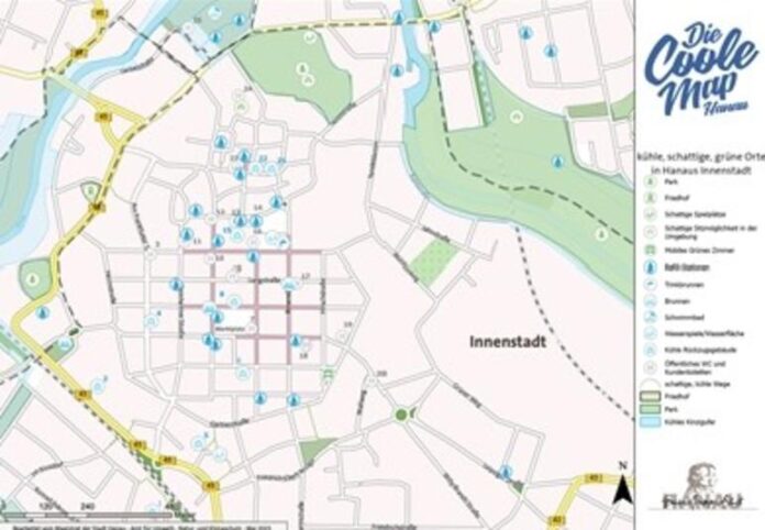 Neues Design für die „Coole Map Hanau