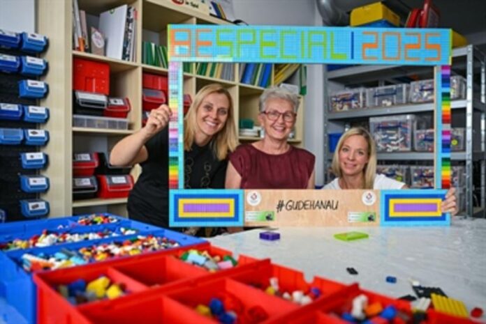 Bunt, kreativ und inklusiv: Lego-Selfie-Rahmen für die Special Olympics
