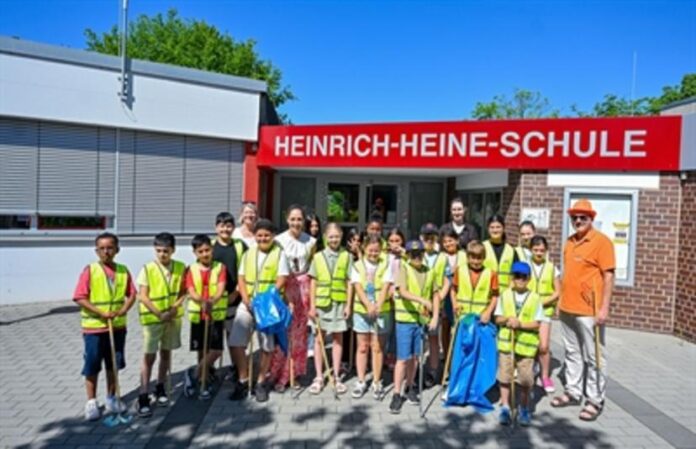 688 Schülerinnen und Schüler sorgen für einen „Sauberhaften Schulweg“