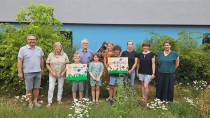 Schmetterlingsparadies an der Wilhelm-Geibel-Schule