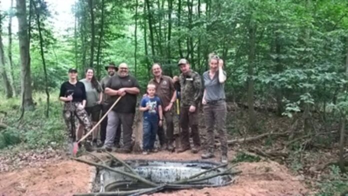 Weitere Wasserstelle im Maintaler Wald