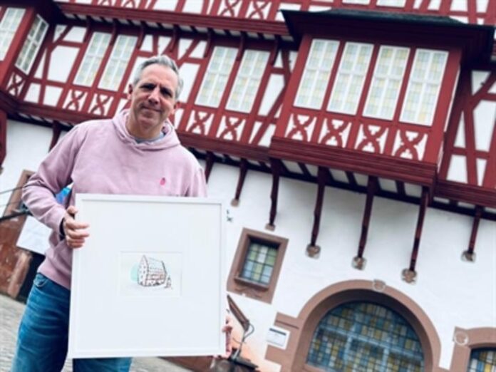 Künstler Holger Kliem zeigt Werke im Hanauer Rathaus