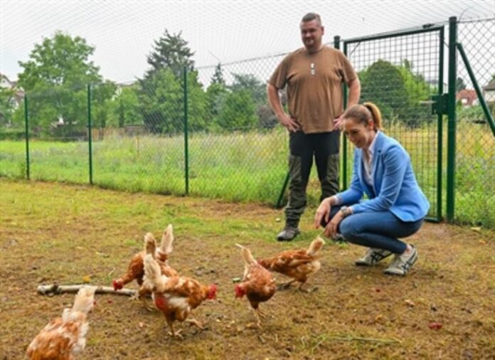 „Eine eierlegende Aktion für den Tierschutz in Hanau“