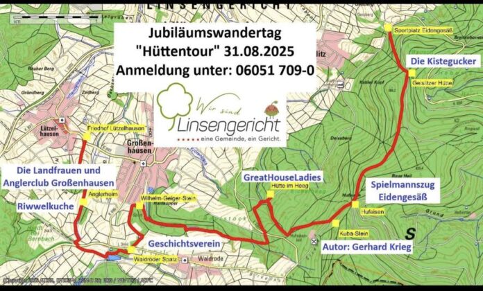 Jubiläumswanderung „Hüttentour“