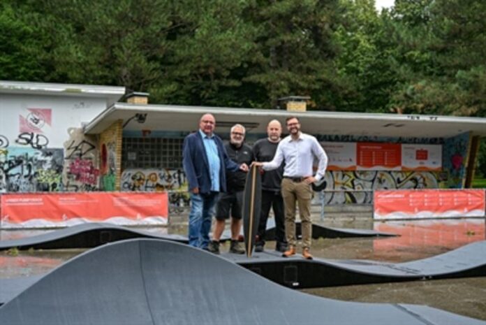 Neues Sportangebot in Hanau: Pumptracks im Lindenaupark