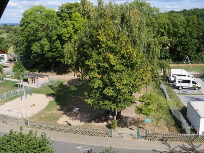 Konsequenzen aus der Klimaanalyse – Beispiel Spielplatz Höchster Straße in Eichen
