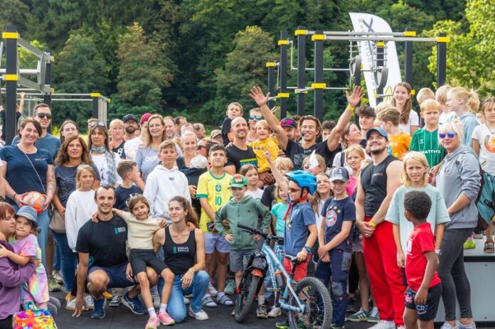 Begeisterung bei der Eröffnung des MünsterbergPARKs: Ein Treffpunkt für die Jugend wird Wirklichkeit