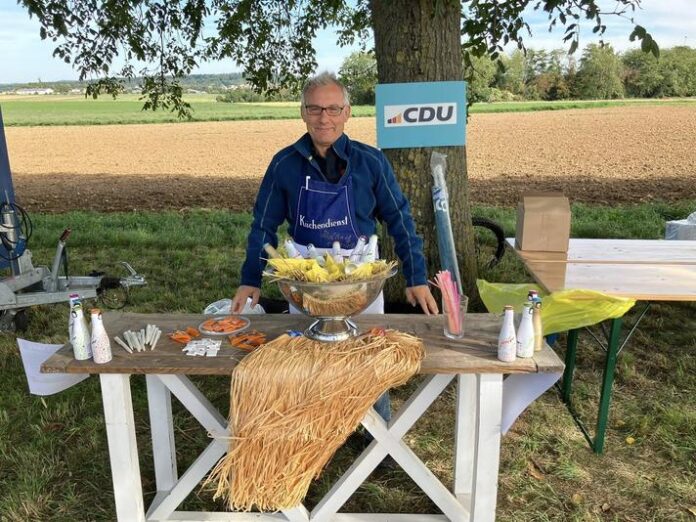 CDU Schöneck mit Lounge-Charakter beim 20. Hohe Straße Fest