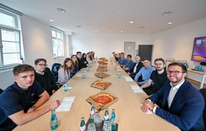 Pizza mit dem Bürgermeister