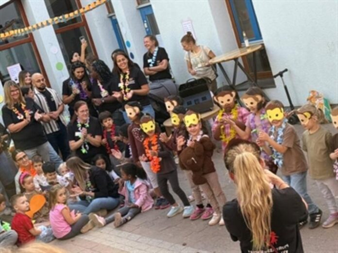 Strandparty im Familienzentrum Schillerstraße