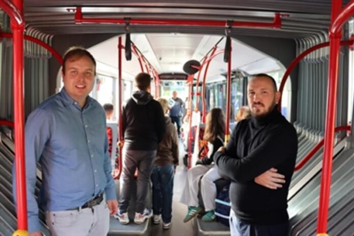 Sicherheitstraining in Maintals Schulbussen