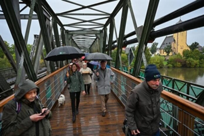 Eröffnung in Hanau: Auheimer Brücke früher frei als geplant
