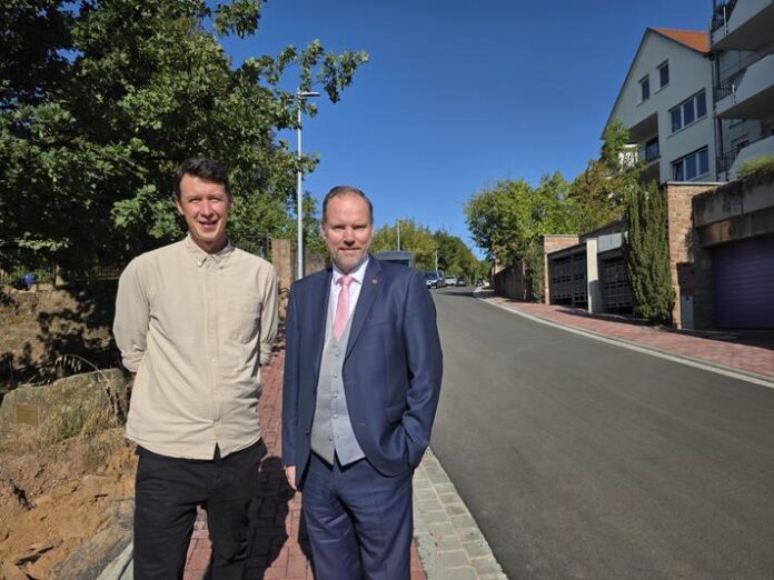 Baustelle Kapellenweg beendet