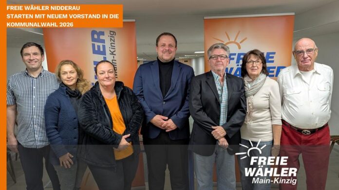 FREIE WÄHLER Nidderau starten neu durch! Der neue Vorstand stellt Weichen für Kommunalwahl 2026