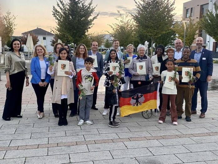 Dritter Willkommens-Empfang - Neue Staatsbürger aus 21 Ländern