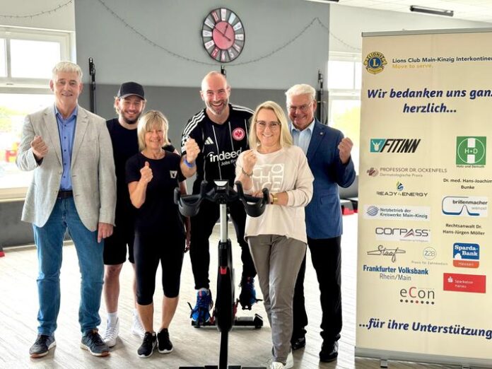 Lions Club Main-Kinzig Interkontinental veranstaltet am 27.09.2025 das 5. Charity Cycling im Fit-Inn Heldenbergen.