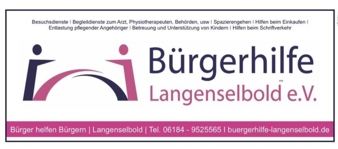 10 Jahre Bürgerhilfe Langenselbold e.V.öffentliche Einladung zur Jubiläumsfeier
