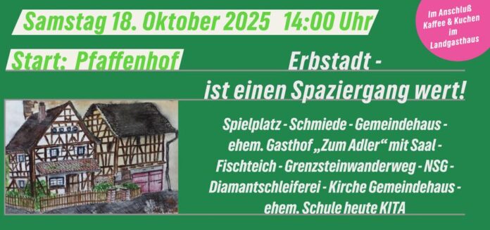 „Erbstadt ist einen Spaziergang wert