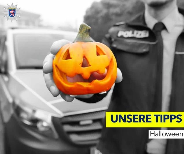Symbolbild Halloween - Quelle: Polizeipräsidium Südosthessen Gruseln gestattet, Vandalismus verboten: Polizei erinnert an die Halloween-Spielregeln