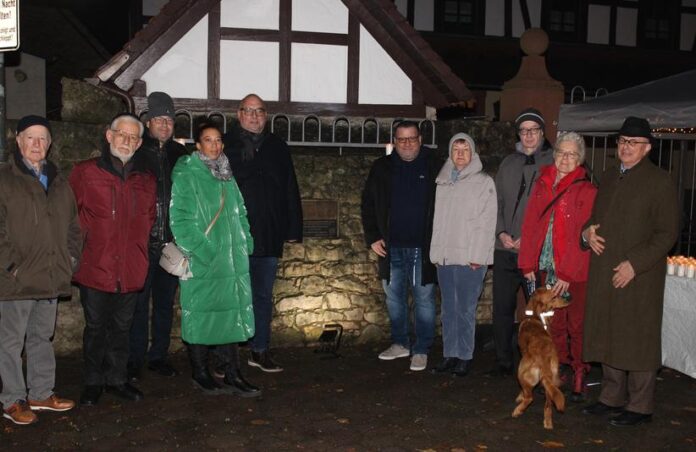 Gedenkveranstaltung in Rodenbach zum 87. Jahrestag der Novemberpogrome von 1938 „Erinnern und Hoffnung teilen - Eine Stimme für das Erinnern, ein Licht für die Zukunft“